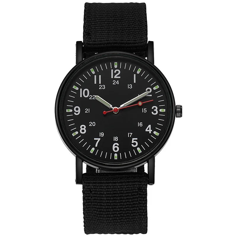 Orologio Uomo Casual Cinturino in Nylon – Resistente agli Spruzzi