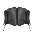 Cintura Corsetto Larga da Donna in Similpelle - Effetto Vita Sottile