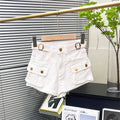 Pantaloncini Cargo Vita Alta con Cintura Integrata – Stile Utility & Streetwear