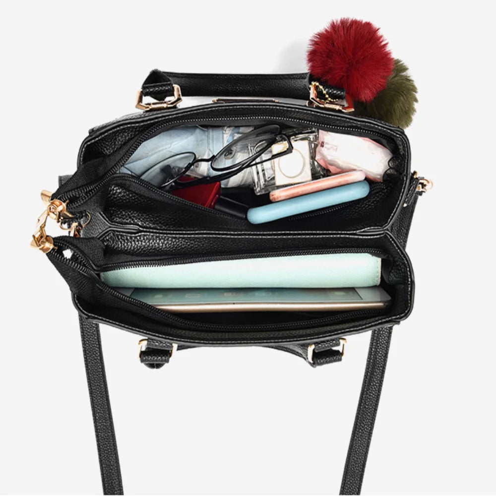 Borsa a Tracolla da Donna in Pelle PU - Grande Capacità