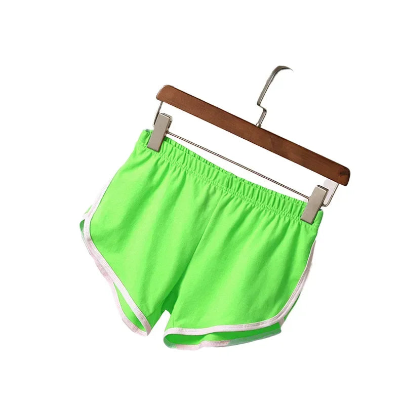 Pantaloncini Sportivi Donna Vita Alta - Stile Retrò Anni '70/'80