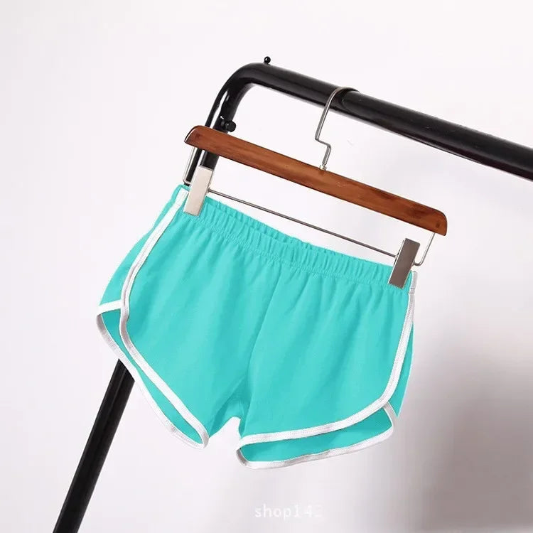 Pantaloncini Sportivi Donna Vita Alta - Stile Retrò Anni '70/'80