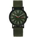 Orologio Uomo Casual Cinturino in Nylon – Resistente agli Spruzzi