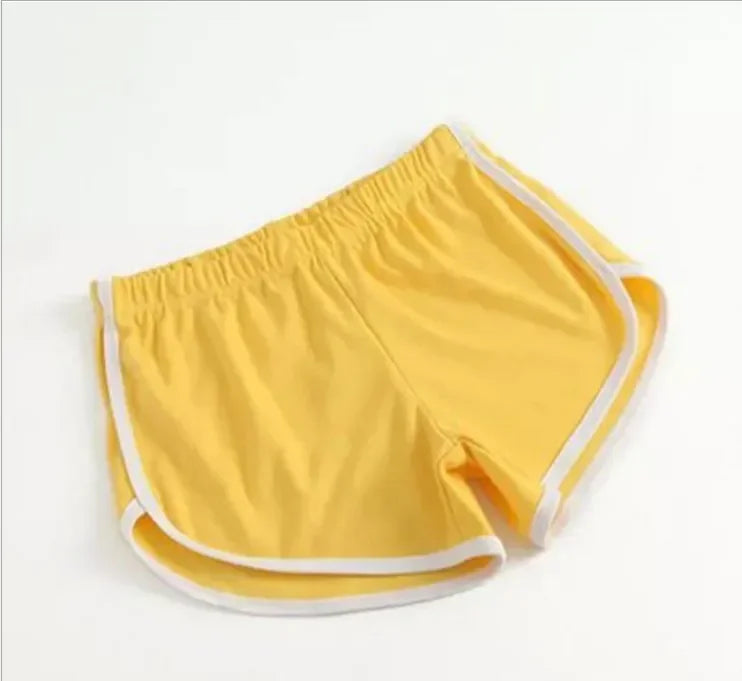 Pantaloncini Sportivi Donna Vita Alta - Stile Retrò Anni '70/'80