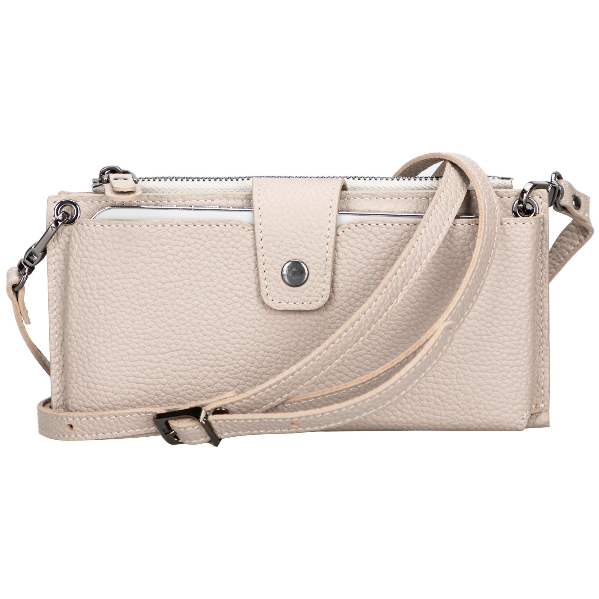 Portafoglio in Pelle Kaycee da Donna con Tracolla